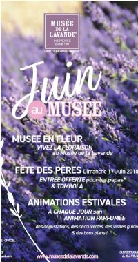 Juin Au Musee De La Lavande - Officiel - Provence. Publié le 24/05/18. COUSTELLET